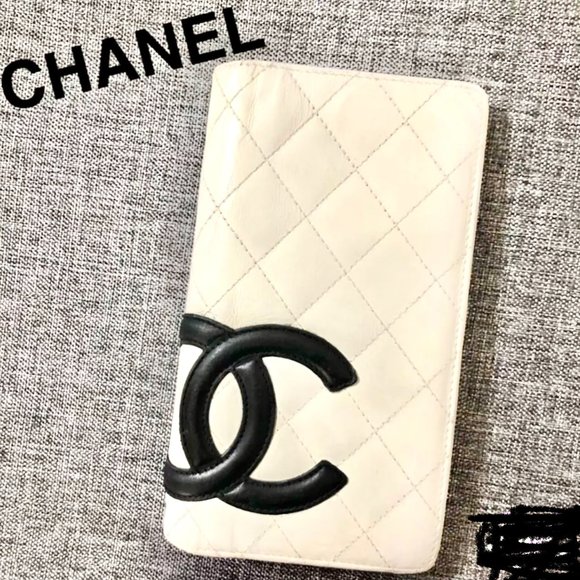 Authentic Beautiful Chanel Cambon line logo Wallet - Picture 11 of 14